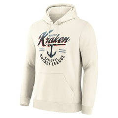 Seattle Kraken Fanatics Legacy Hoodie - Cream - NHL