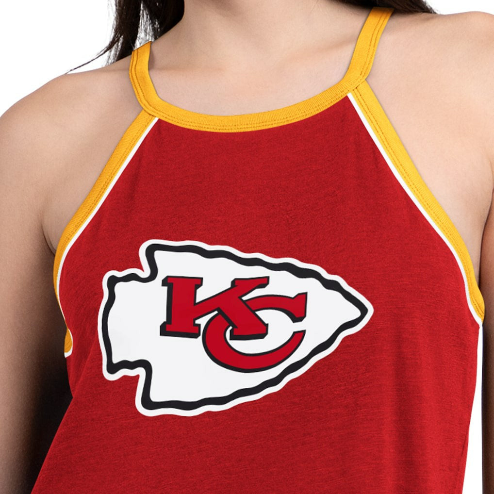 Kansas City Chiefs G-III 4Her by Carl Banks Women's Redemption Win Slub Tank Top Red | NFL