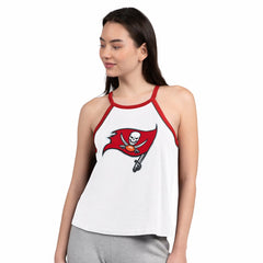 Tampa Bay Buccaneers G-III 4Her by Carl Banks Women's Redemption Win Slub Tank Top White | NFL