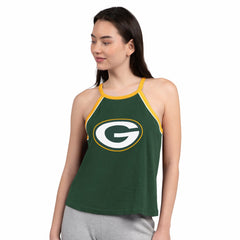 Green Bay Packers G-III 4Her by Carl Banks Women's Redemption Win Slub Tank Top Green | NFL