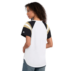 New Orleans Saints Starter Women's Game On Notch Neck T-Shirt White | NFL