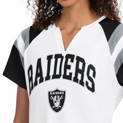 Las Vegas Raiders Starter Women's Game On Notch Neck T-Shirt White | NFL
