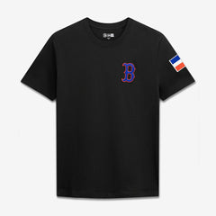 Boston Red Sox New Era Dominican Republic Country Flag T-Shirt - MLB