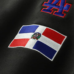 Los Angeles Dodgers New Era Dominican Republic Country Flag Hoodie - MLB