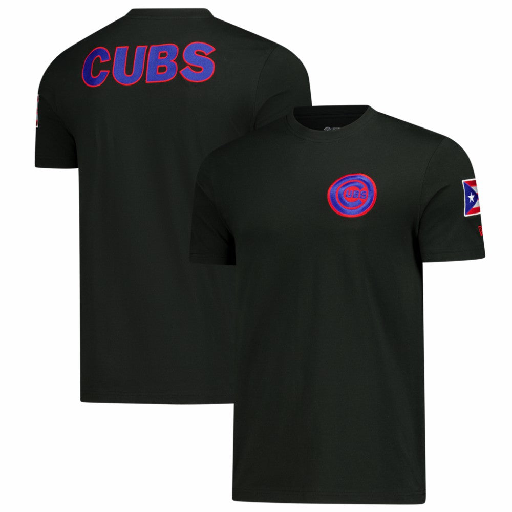 Chicago Cubs New Era Puerto Rico Country Flag T-Shirt - MLB