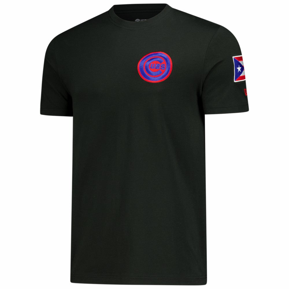 Chicago Cubs New Era Puerto Rico Country Flag T-Shirt - MLB