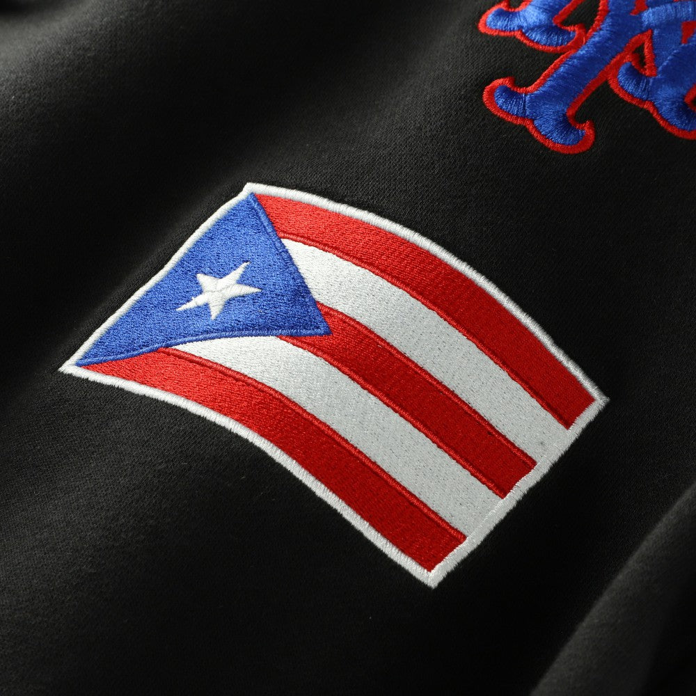 New York Mets New Era Puerto Rico Country Flag Hoodie - MLB