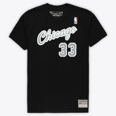 Scottie Pippen Chicago Bulls Unisex Hardwood Classics Reload 3.0 T-Shirt Black - NBA