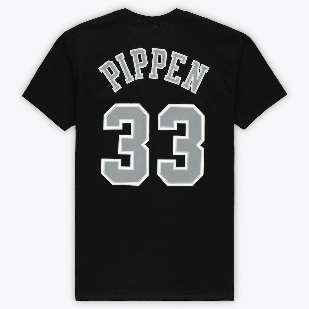 Scottie Pippen Chicago Bulls Unisex Hardwood Classics Reload 3.0 T-Shirt Black - NBA
