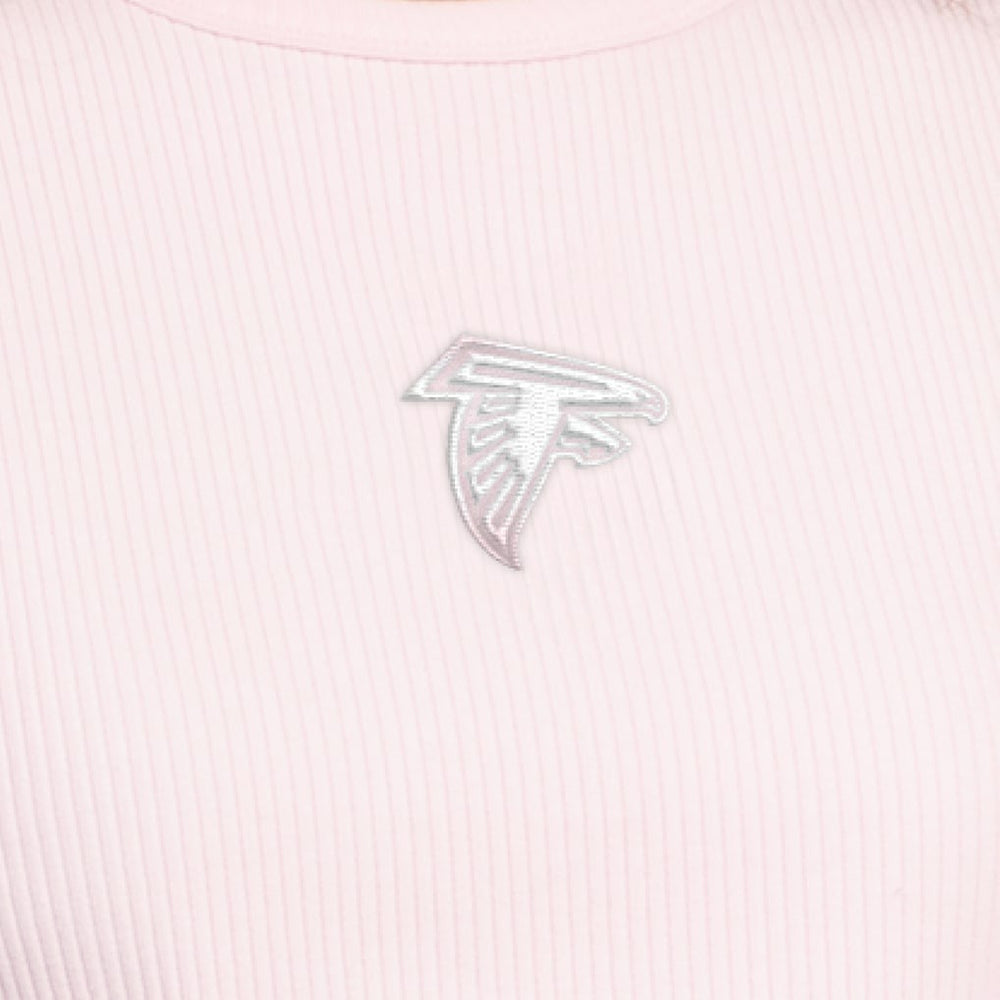 Atlanta Falcons Starter Women's Travel Pastels Cropped Tank Pastel Pink | NFL
