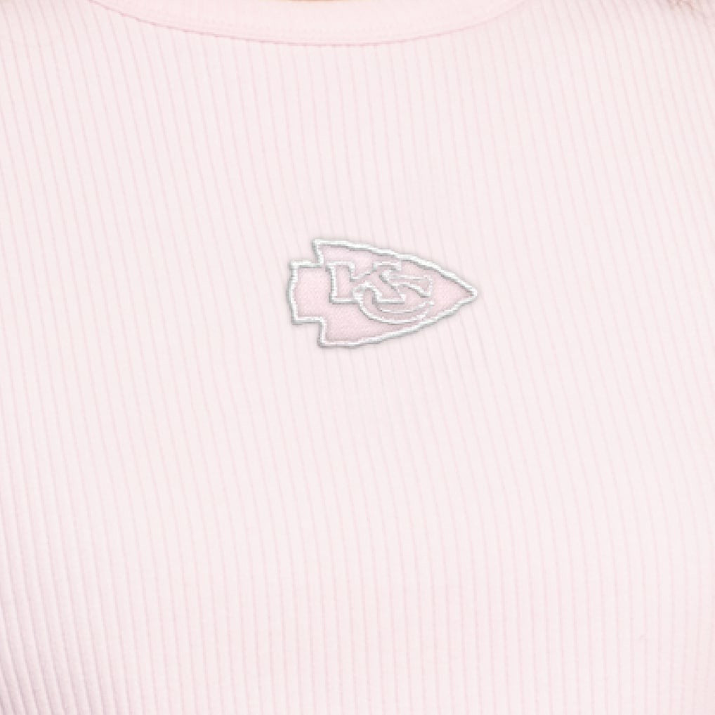 Kansas City Chiefs Starter Women's Travel Pastels Cropped Tank Pastel Pink | NFL