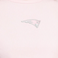 New England Patriots Starter Women's Travel Pastels Cropped Tank Pastel Pink | NFL