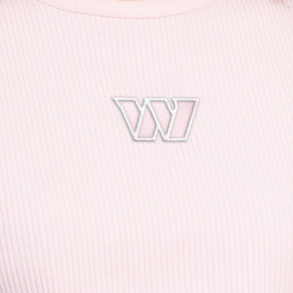 Washington Commanders Starter Women's Travel Pastels Cropped Tank Pastel Pink | NFL