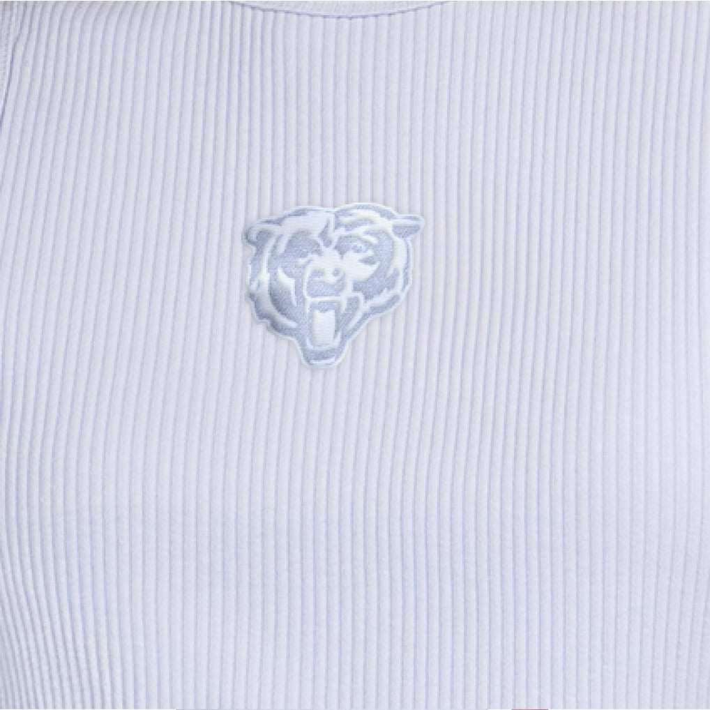 Chicago Bears Starter Women's Pastels Ribbed Tank Top Light Blue | NFL