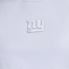 New York Giants Starter Women's Travel Pastels Cropped Tank Pastel Blue | NFL