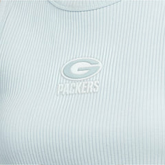 Green Bay Packers Starter Women's Travel Pastels Cropped Tank Pastel Green | NFL