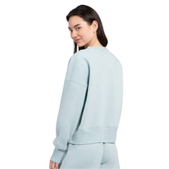 Miami Dolphins Starter Women's Travel Pastels Boxy Fleece Sweatshirt Mint | NFL