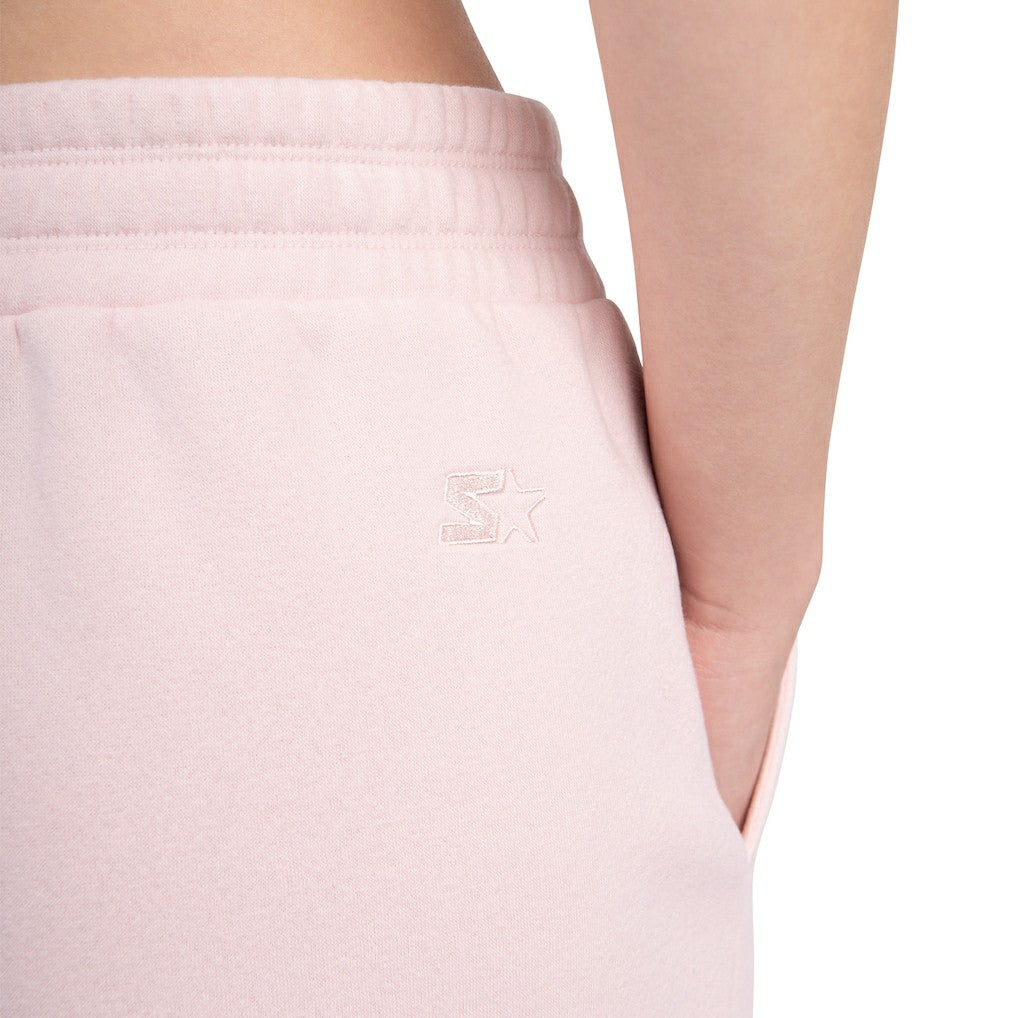 San Francisco 49ers Starter Women's Travel Pastels Fleece Short Pastel Pink | NFL