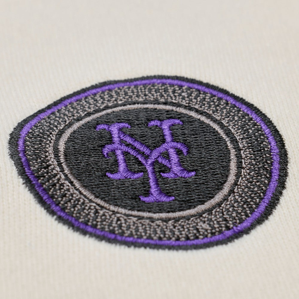New York Mets Mitchell & Ness Women's Premium Oversized Crewneck Sweatshirt - MLB