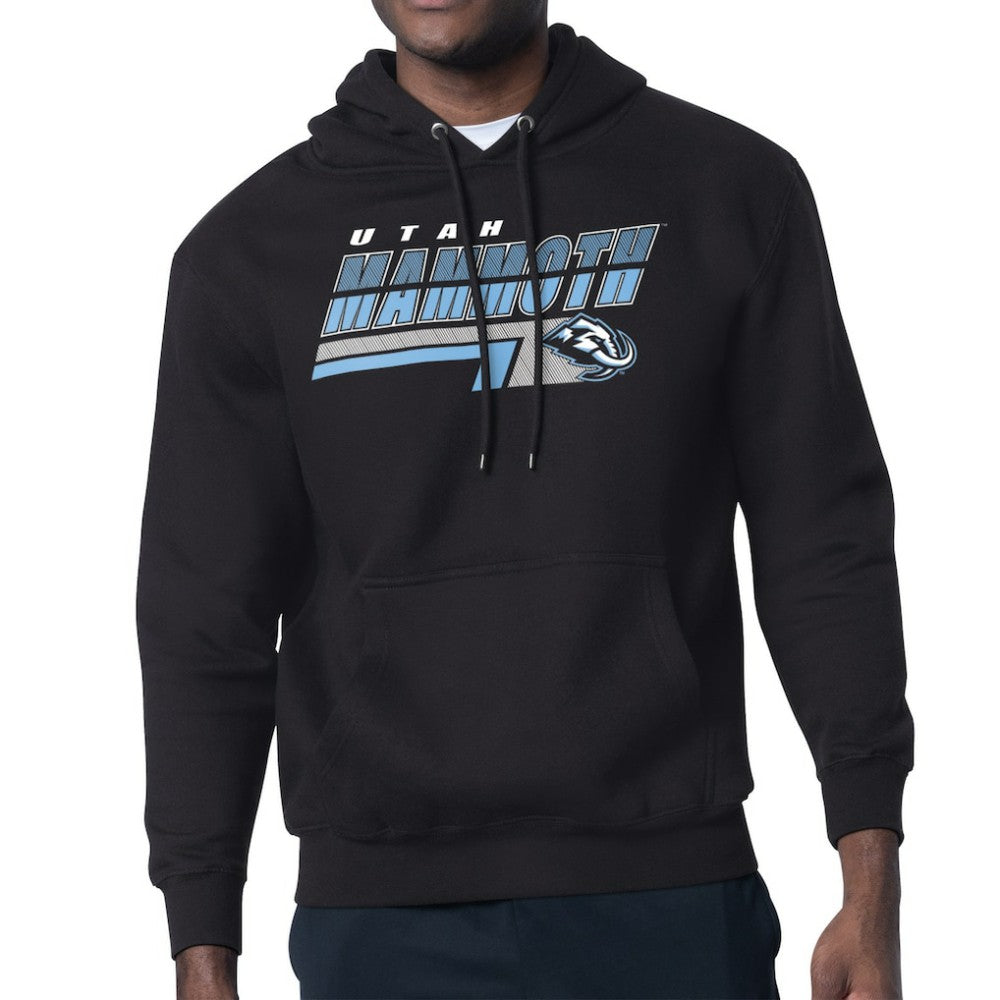 Utah Mammoth Starter Logo Push Fleece Hoodie - Black - NHL