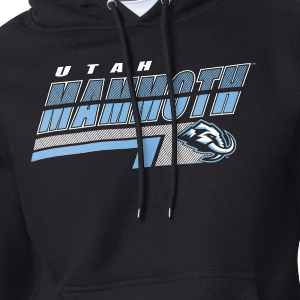 Utah Mammoth Starter Logo Push Fleece Hoodie - Black - NHL