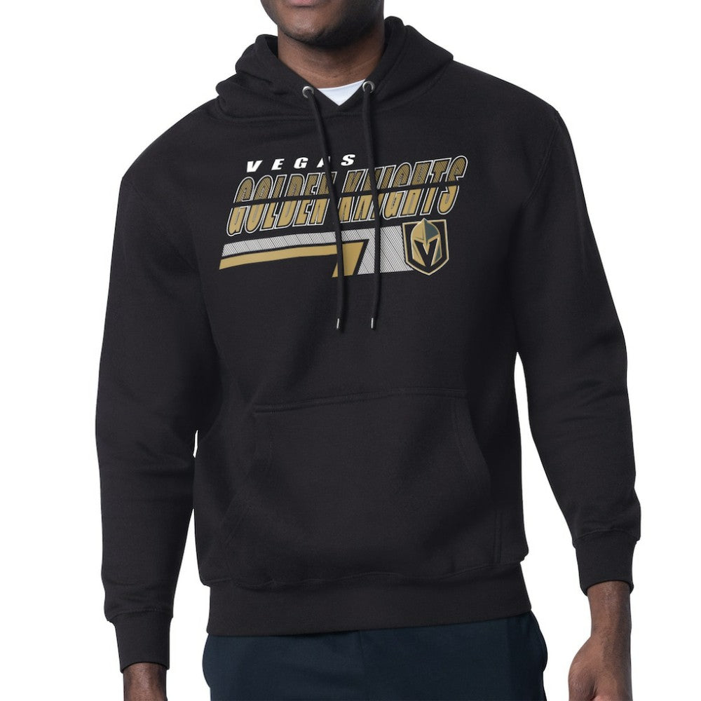 Vegas Golden Knights Starter Logo Push Fleece Hoodie - Black - NHL
