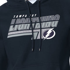 Tampa Bay Lightning Starter Logo Push Fleece Hoodie - Blue - NHL