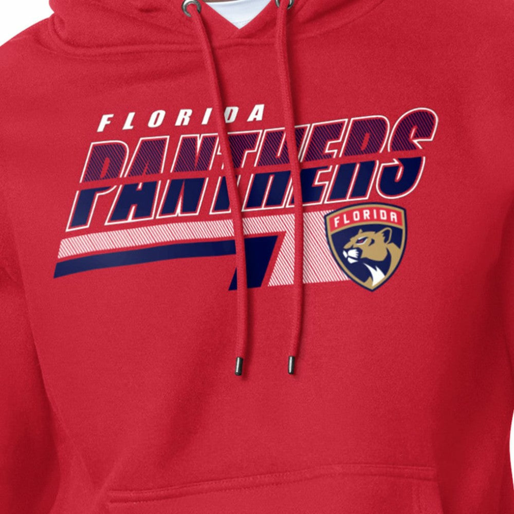 Florida Panthers Starter Logo Push Fleece Hoodie - Red - NHL