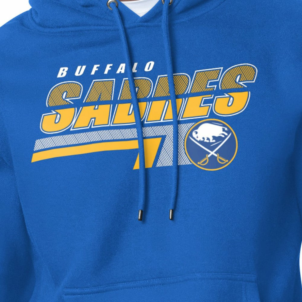 Buffalo Sabres Starter Logo Push Fleece Hoodie - Royal - NHL