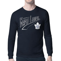 Toronto Maple Leafs Starter Modern Tailsweep Long Sleeve T-Shirt - Blue - NHL