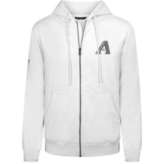 Arizona Diamondbacks Levelwear Podium Chenille Logo Full-Zip Hoodie - MLB