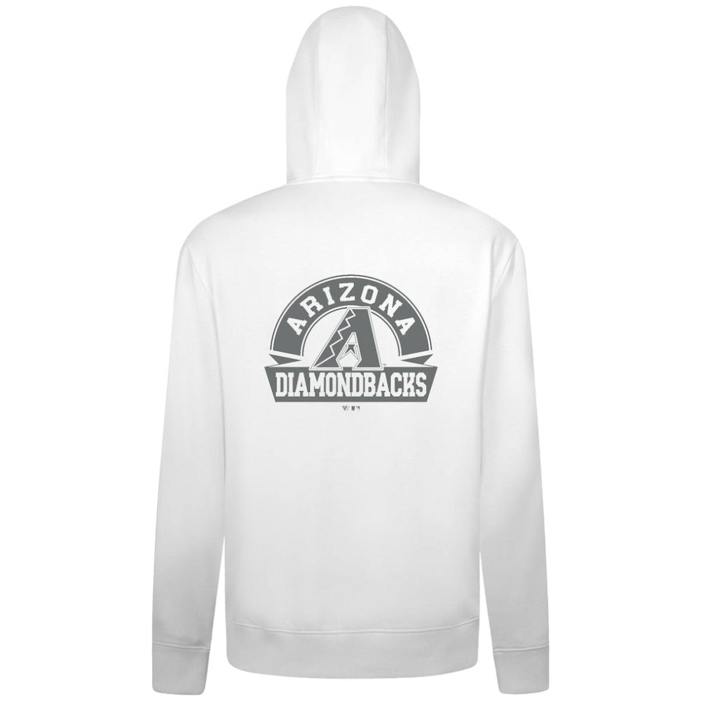 Arizona Diamondbacks Levelwear Podium Chenille Logo Full-Zip Hoodie - MLB
