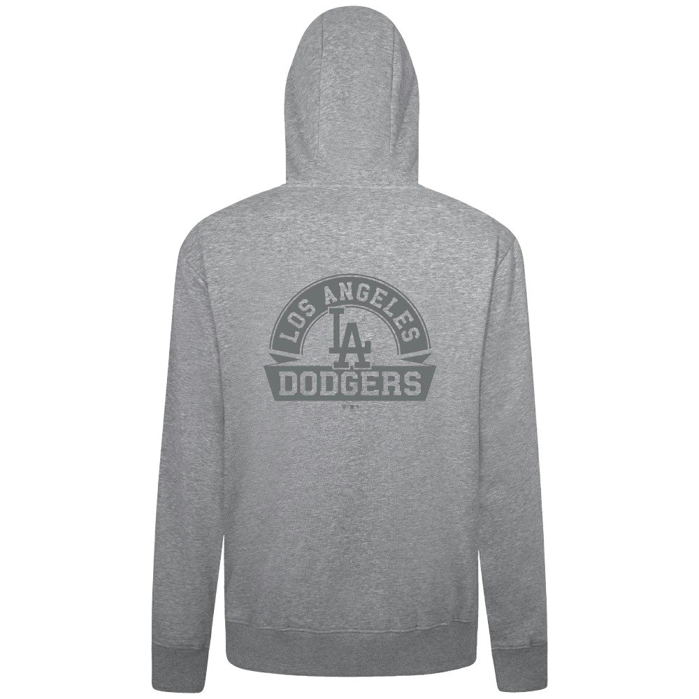 Los Angeles Dodgers Levelwear Podium Chenille Logo Full-Zip Hoodie - MLB