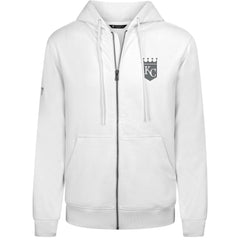 Kansas City Royals Levelwear Podium Chenille Logo Full-Zip Hoodie - MLB
