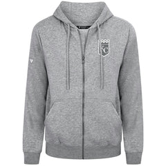 Kansas City Royals Levelwear Podium Chenille Logo Full-Zip Hoodie - MLB