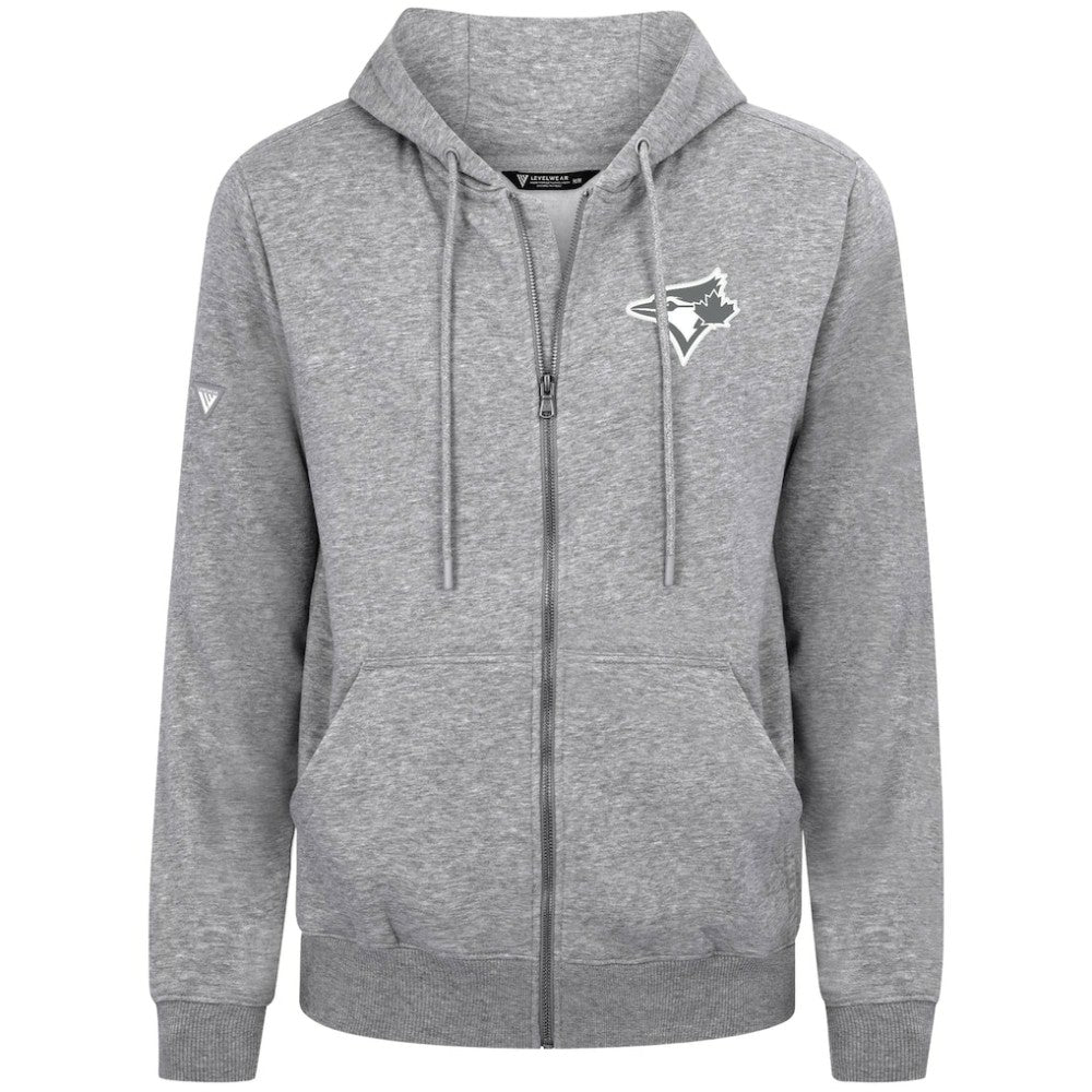 Toronto Blue Jays Levelwear Podium Banner Arch Full-Zip Hoodie - MLB