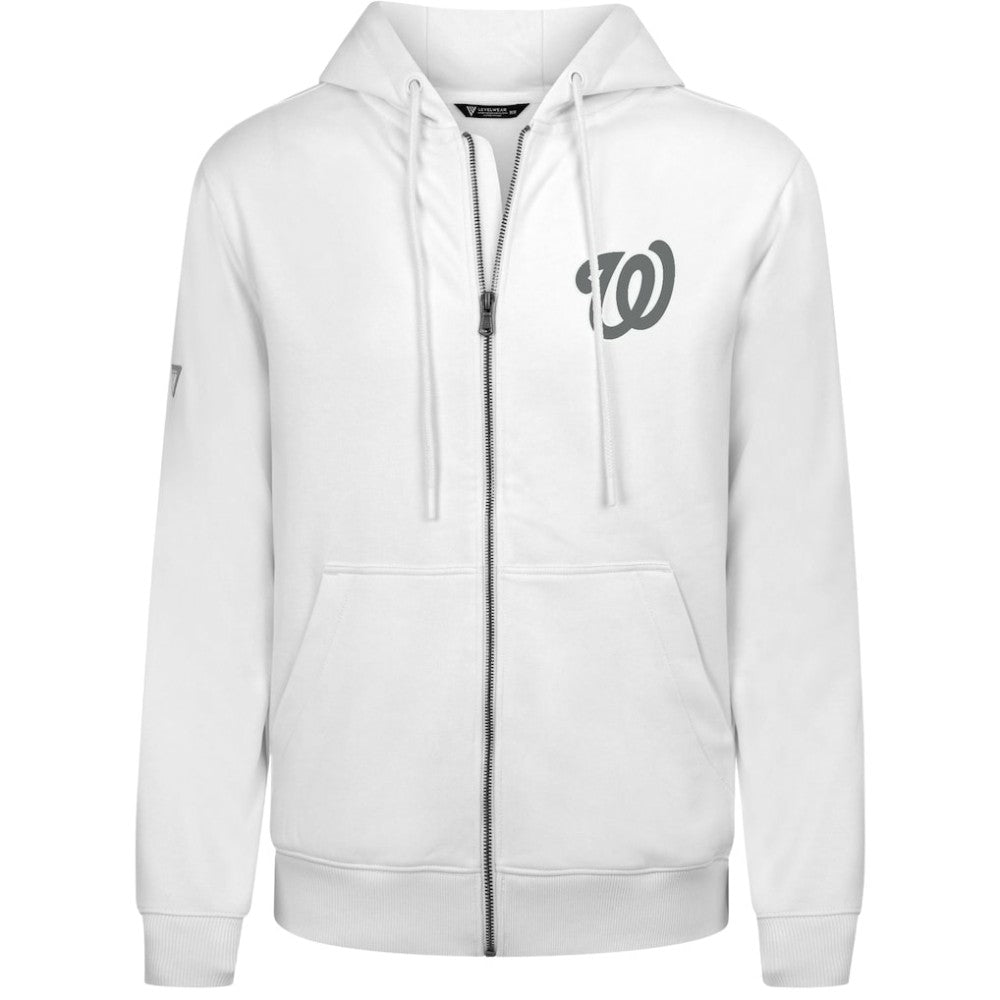 Washington Nationals Levelwear Podium Banner Arch Full-Zip Hoodie - MLB