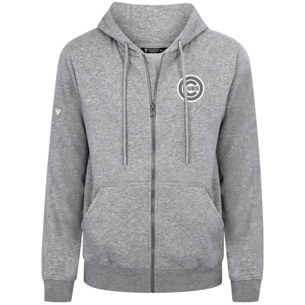 Chicago Cubs Levelwear Podium Banner Arch Full-Zip Hoodie - MLB