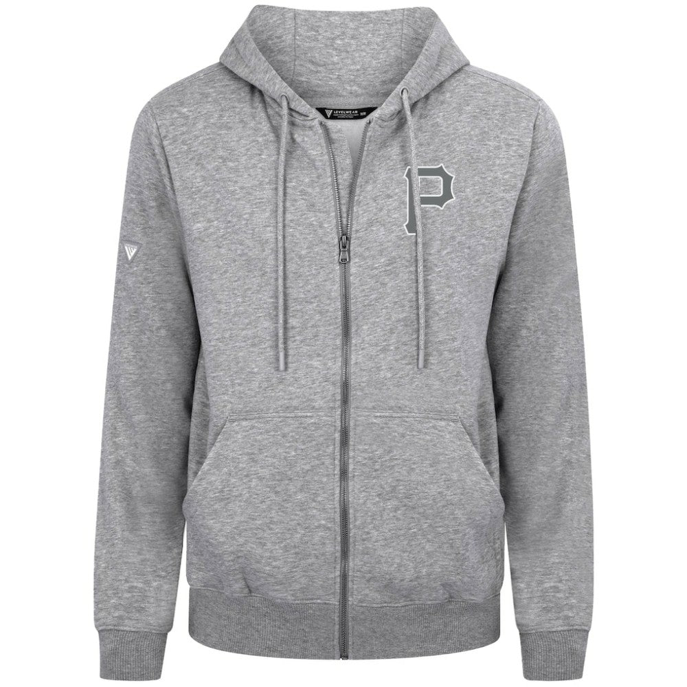 Pittsburgh Pirates Levelwear Podium Banner Arch Full-Zip Hoodie - MLB