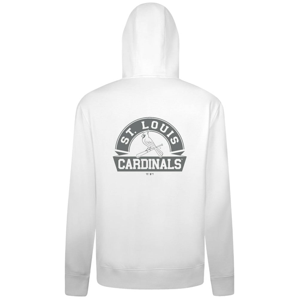St. Louis Cardinals Levelwear Podium Banner Arch Full-Zip Hoodie - MLB