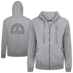 San Francisco Giants Levelwear Podium Banner Arch Full-Zip Hoodie - MLB