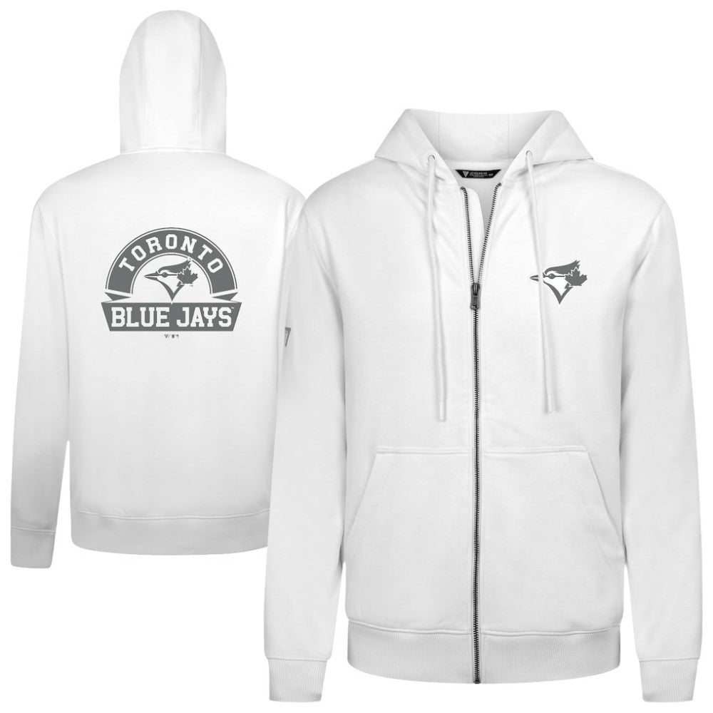 Toronto Blue Jays Levelwear Podium Banner Arch Full-Zip Hoodie - MLB