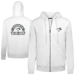 Toronto Blue Jays Levelwear Podium Banner Arch Full-Zip Hoodie - MLB