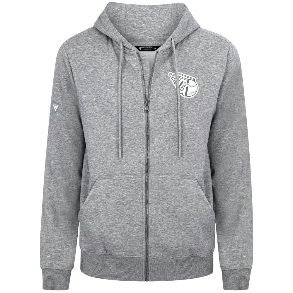 Cleveland Guardians Levelwear Podium Banner Arch Full-Zip Hoodie - MLB