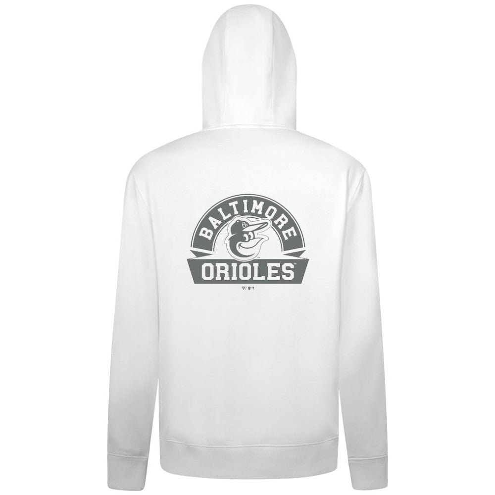 Baltimore Orioles Levelwear Podium Banner Arch Full-Zip Hoodie - MLB