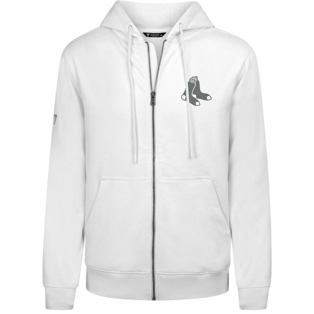 Boston Red Sox Levelwear Podium Banner Arch Full-Zip Hoodie - MLB