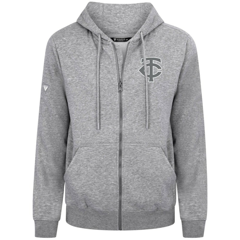 Minnesota Twins Levelwear Podium Banner Arch Full-Zip Hoodie - MLB