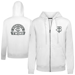 Minnesota Twins Levelwear Podium Banner Arch Full-Zip Hoodie - MLB
