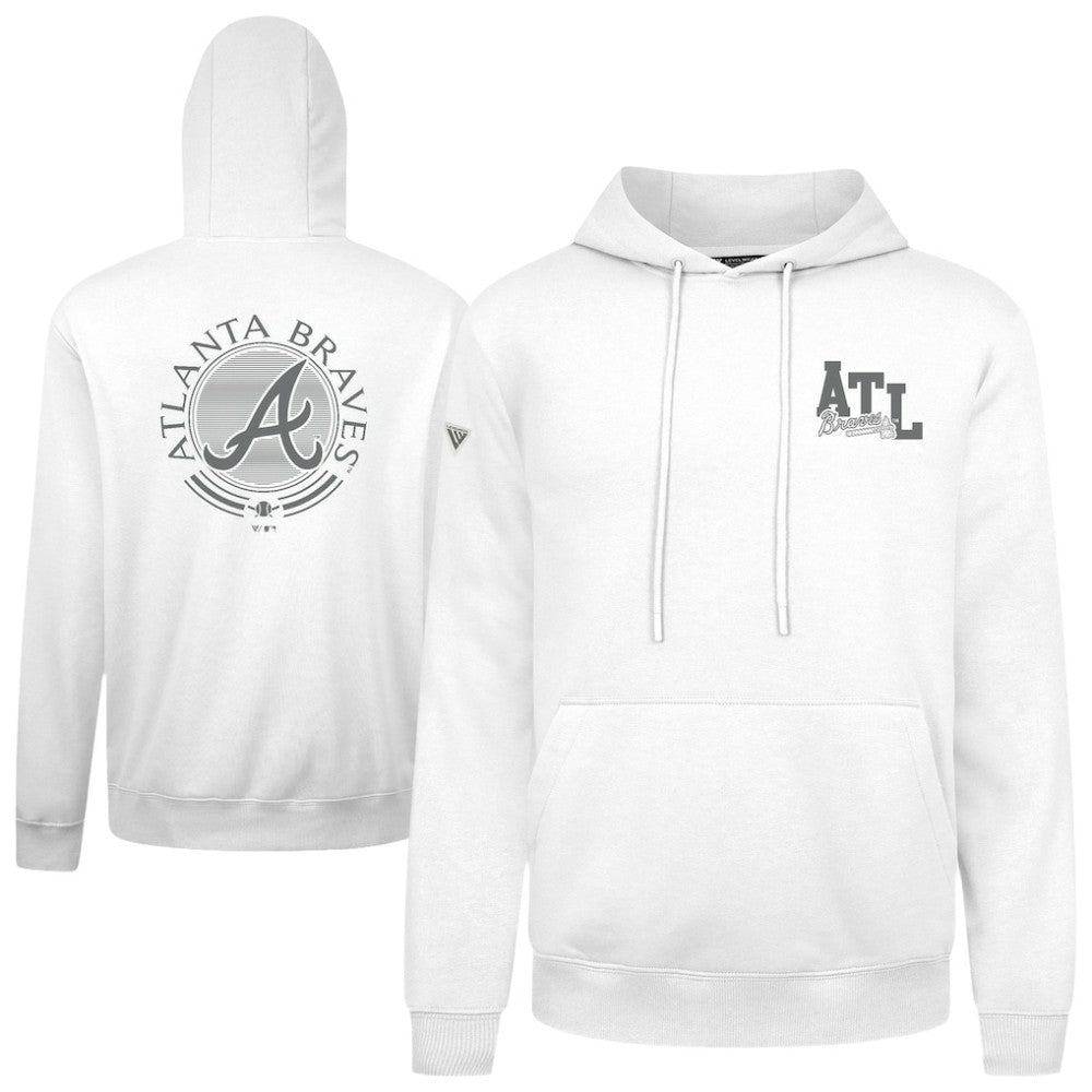 Atlanta Braves Levelwear Podium Valiant Hoodie - MLB