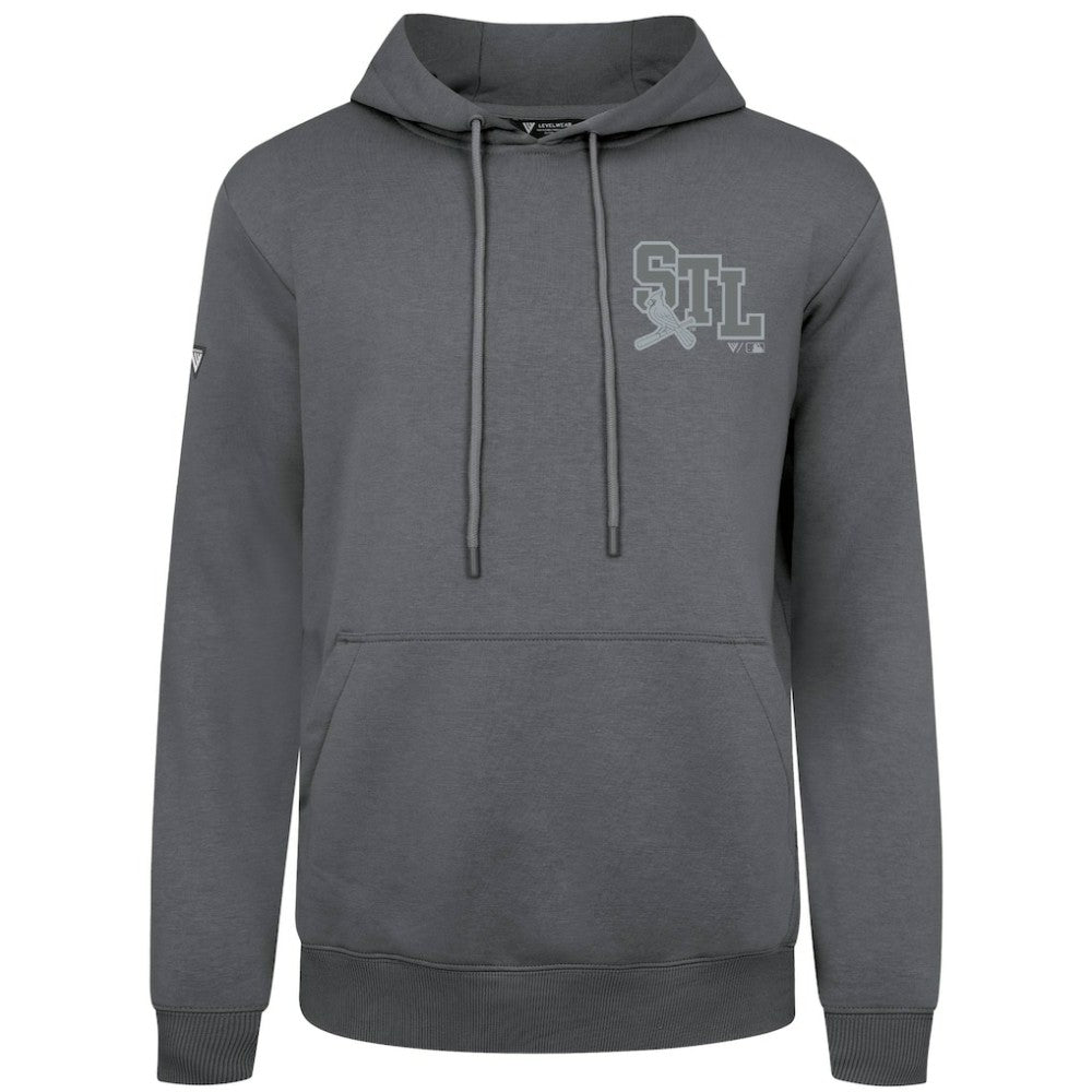 St. Louis Cardinals Levelwear Podium Grain Hoodie - MLB